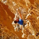 neill busby hiding amongst the stalactite